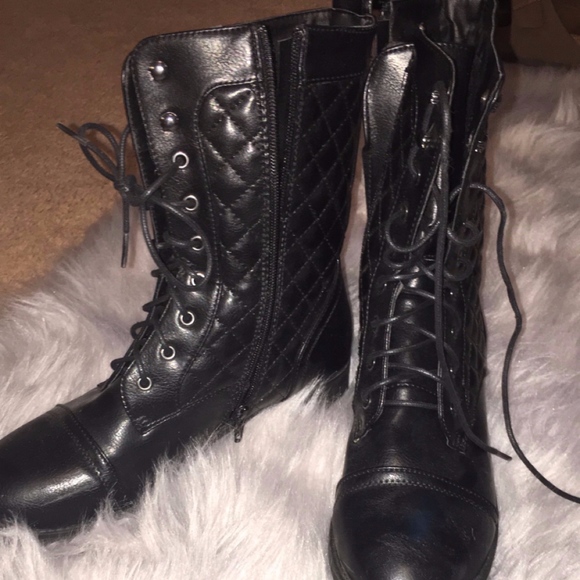 Combat Boots - Picture 1 of 1